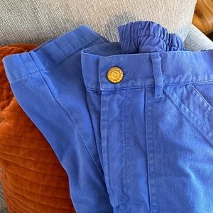 Big Bud Press pencil pants, small, cornflower blue